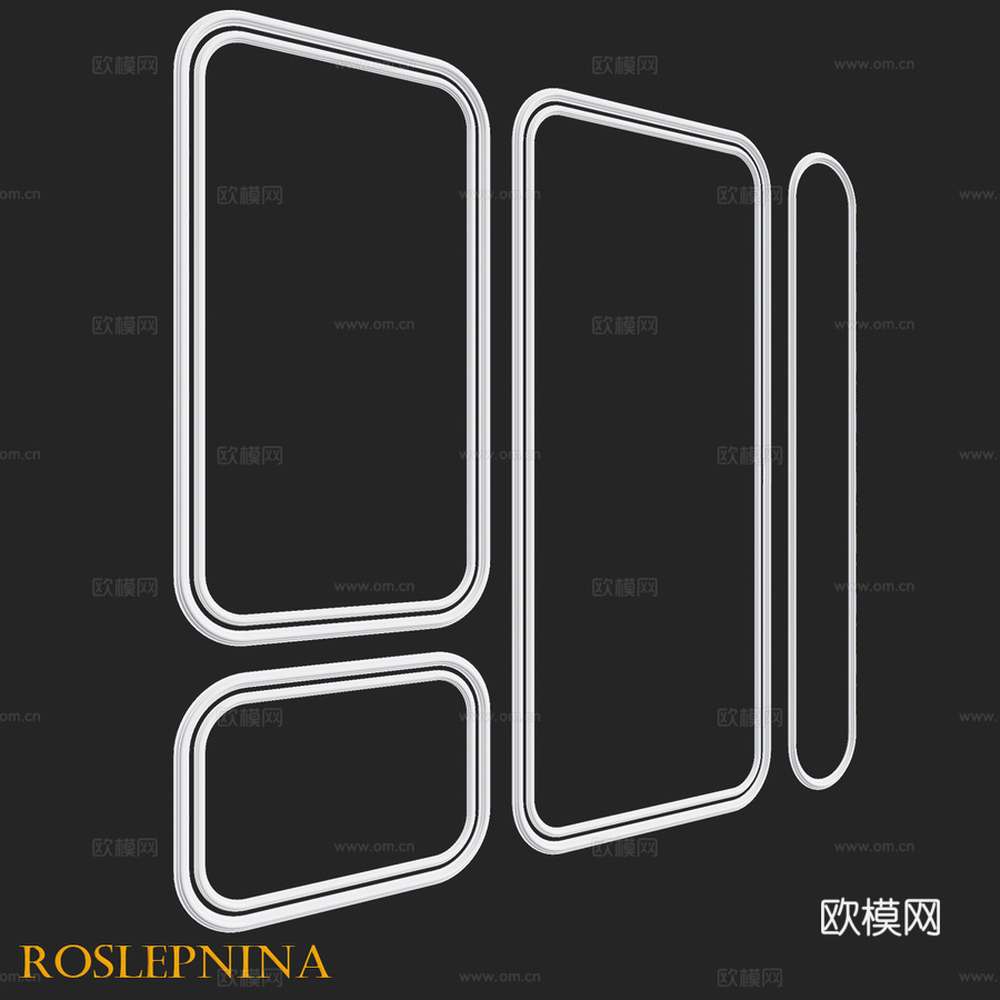 RosLepnina出品的Frame PICASSO系列1-3d模型下载