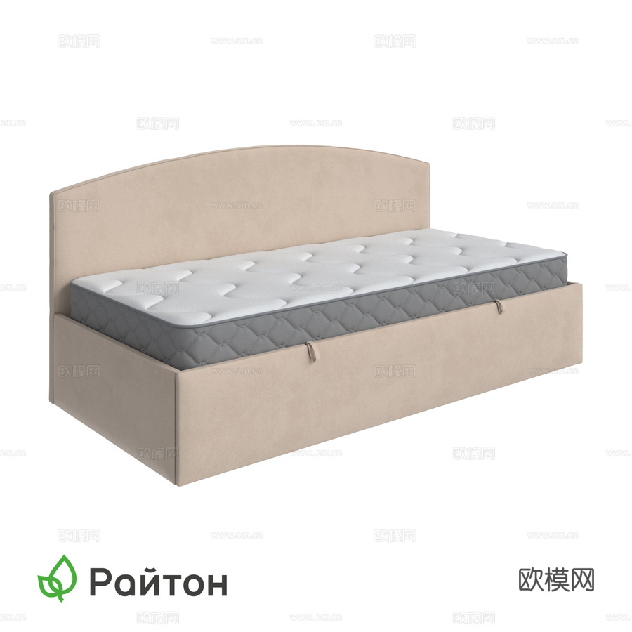 带PM功能的河马床3d模型下载