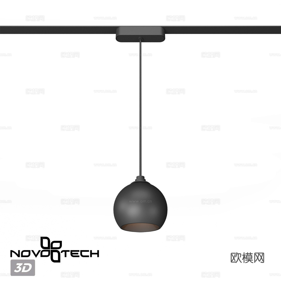Novotech轨道灯3d模型下载