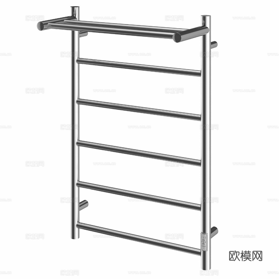 OM电热毛巾架EWRIKA Safo PN 80x503d模型下载