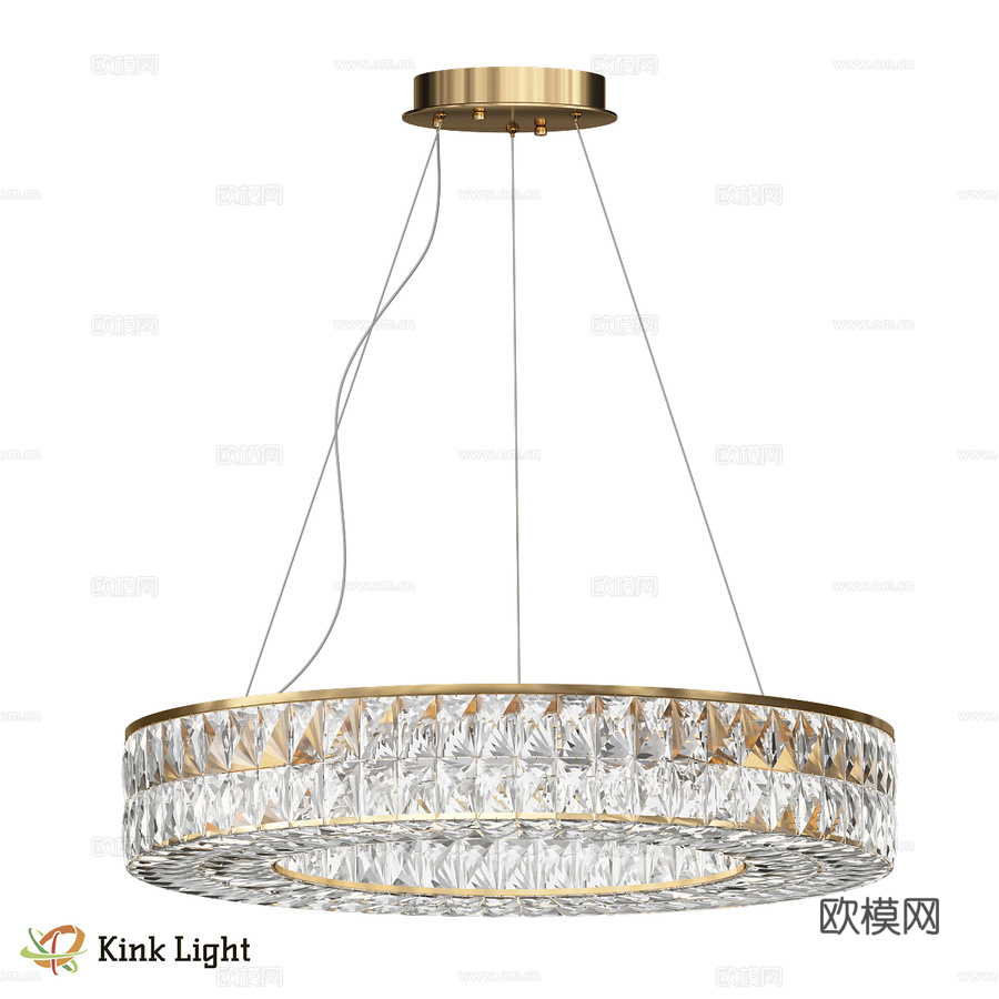 Myrta 金色吊灯 07674-60A,33 OM3d模型下载