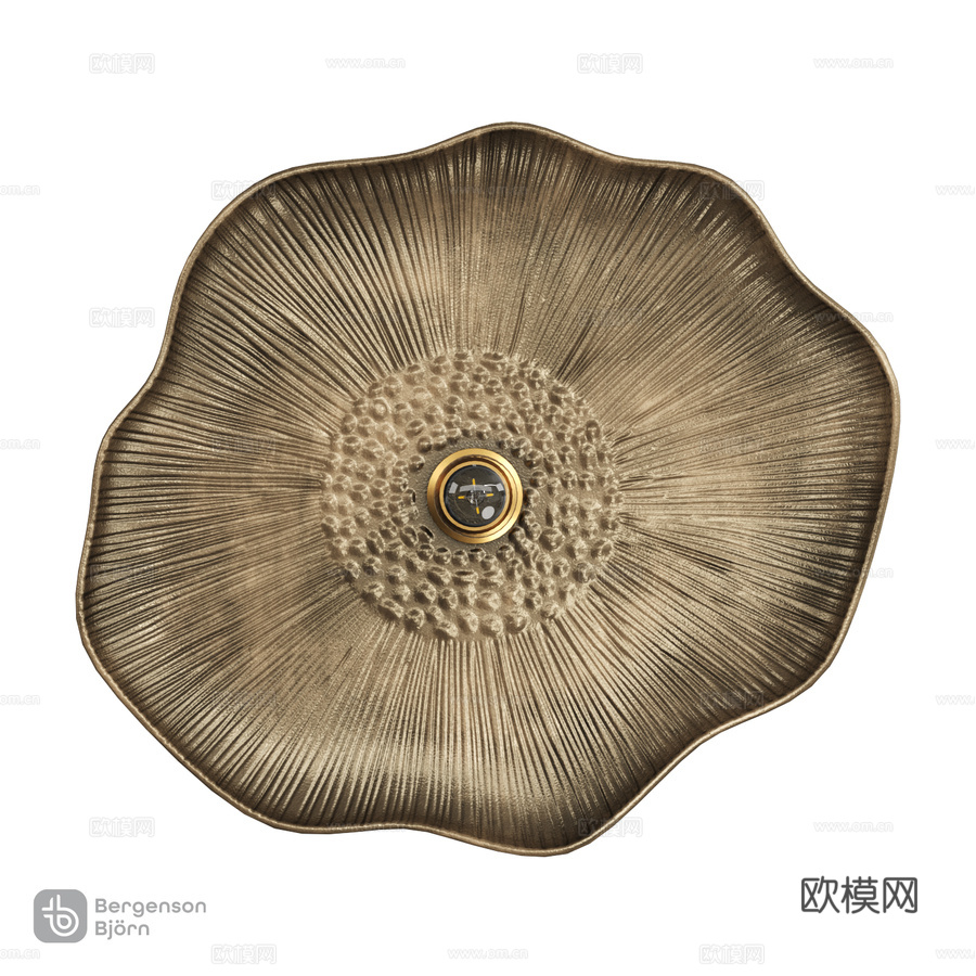 OM_壁灯 Wildflower，伯根森·比约恩3d模型3d模型下载