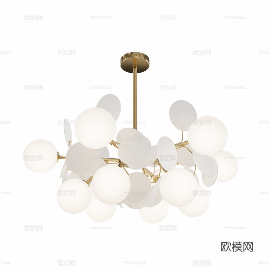 OM 吊灯 ZORTES FLORET ZRS.01201.3d模型下载
