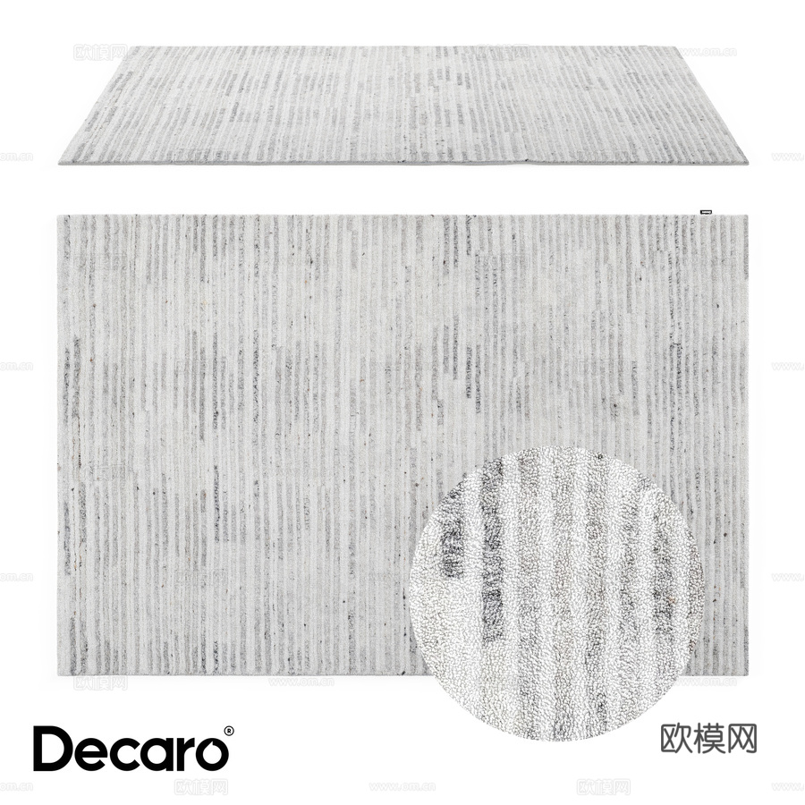 羊毛地毯 Decaro Rugs D1200063d模型下载