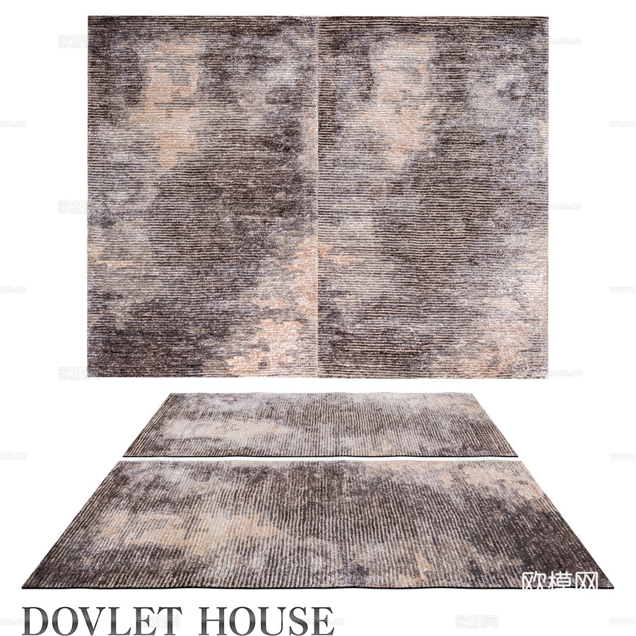 OM地毯 DOVLET HOUSE (art. 20447)3d模型下载