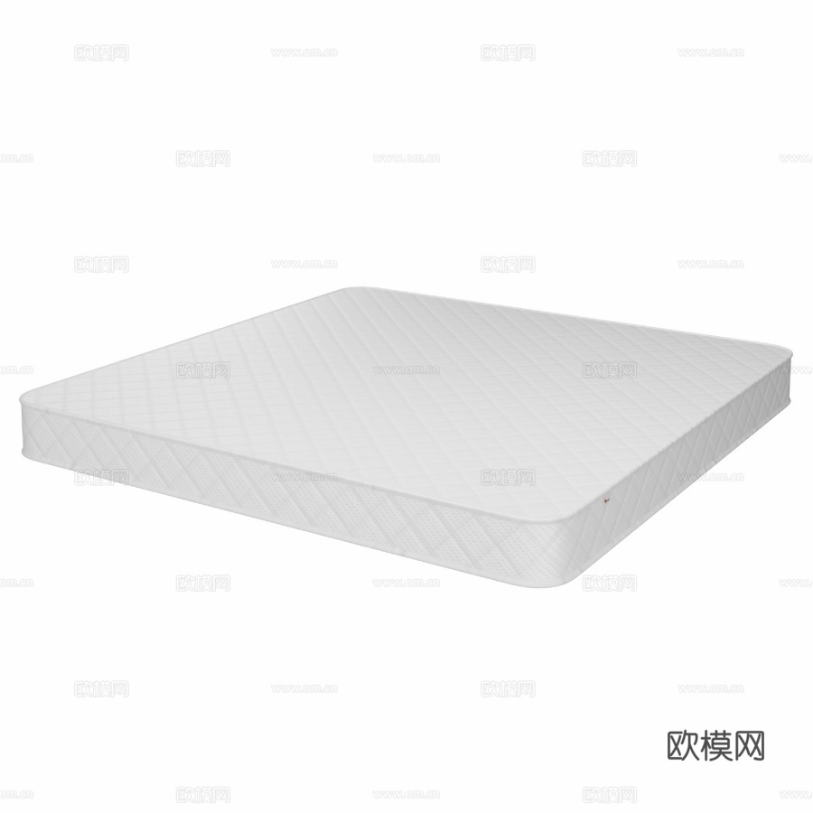 OM床垫DIWO罗斯托夫200x200，人体工学设计，带3d模型下载