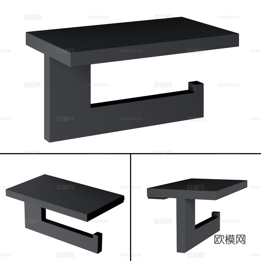 LALIS系列N2纸巾架3d模型下载