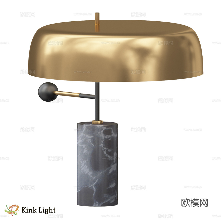 台灯 Keila 黑色 07704-T,19 OM3d模型下载