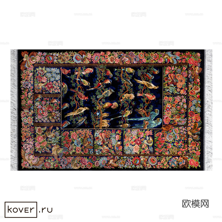 地毯“杰作库姆” Kover.ru 艺术生活3d模型下载