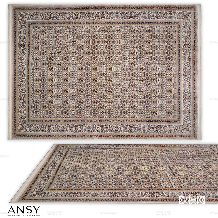 ANSY地毯（编号1660）3d模型下载
