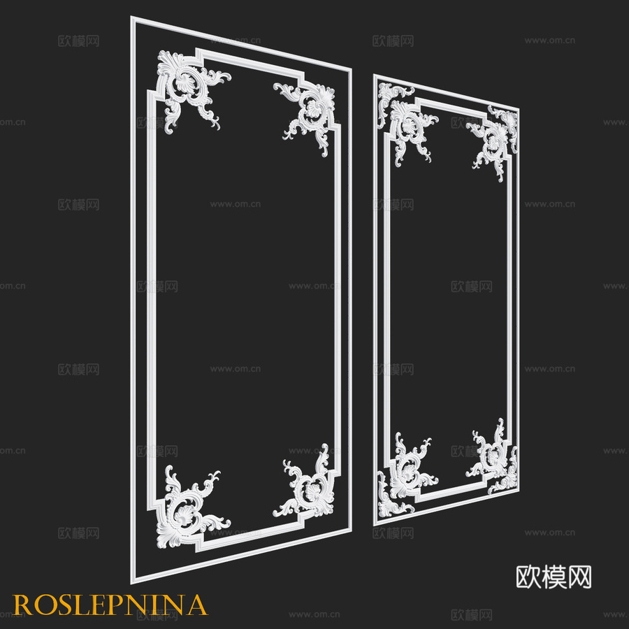 RosLepnina出品的QUEEN系列框架7-8号3d模型下载