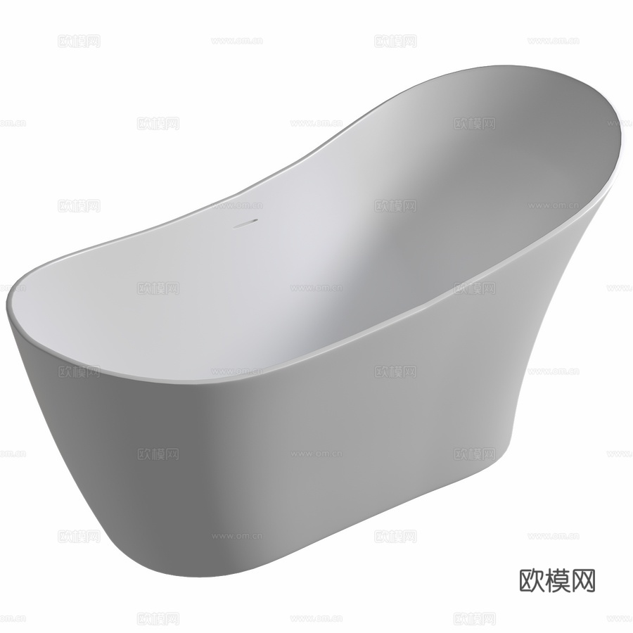人造石浴缸 ABBER Stein AS96183d模型下载