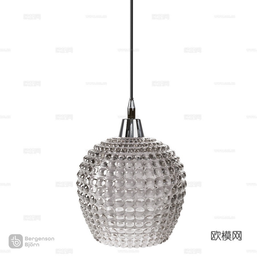OM_伯格森比约恩极光吊灯，3d模型下载