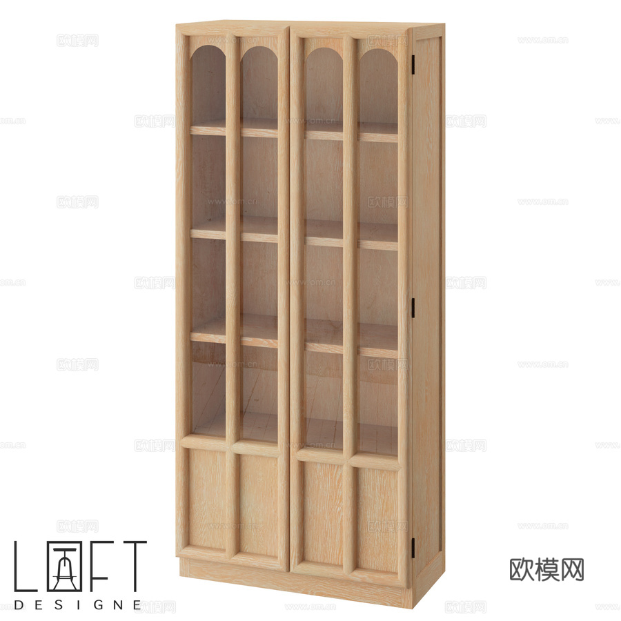 衣柜 LoftDesigne 80600 型号3d模型下载