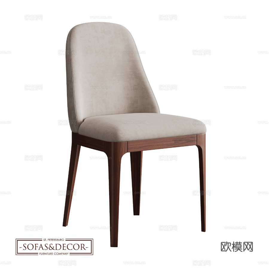 沙发与装饰 椅子 SD-6193d模型下载