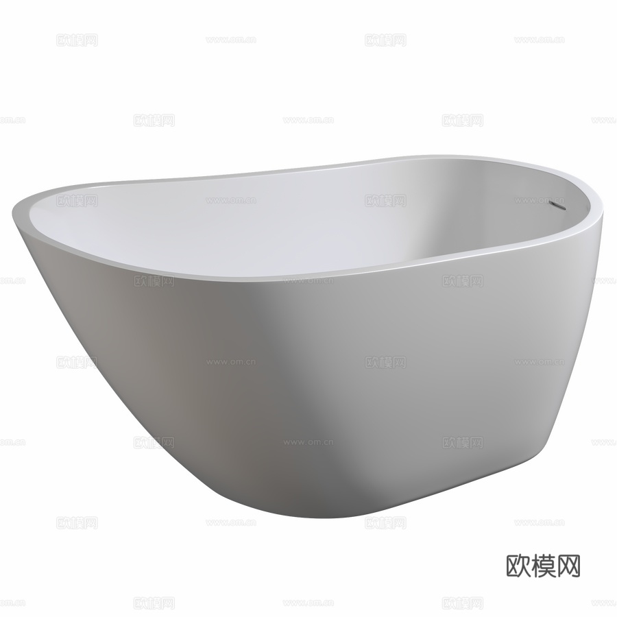 亚克力浴缸 ABBER AB93533d模型下载
