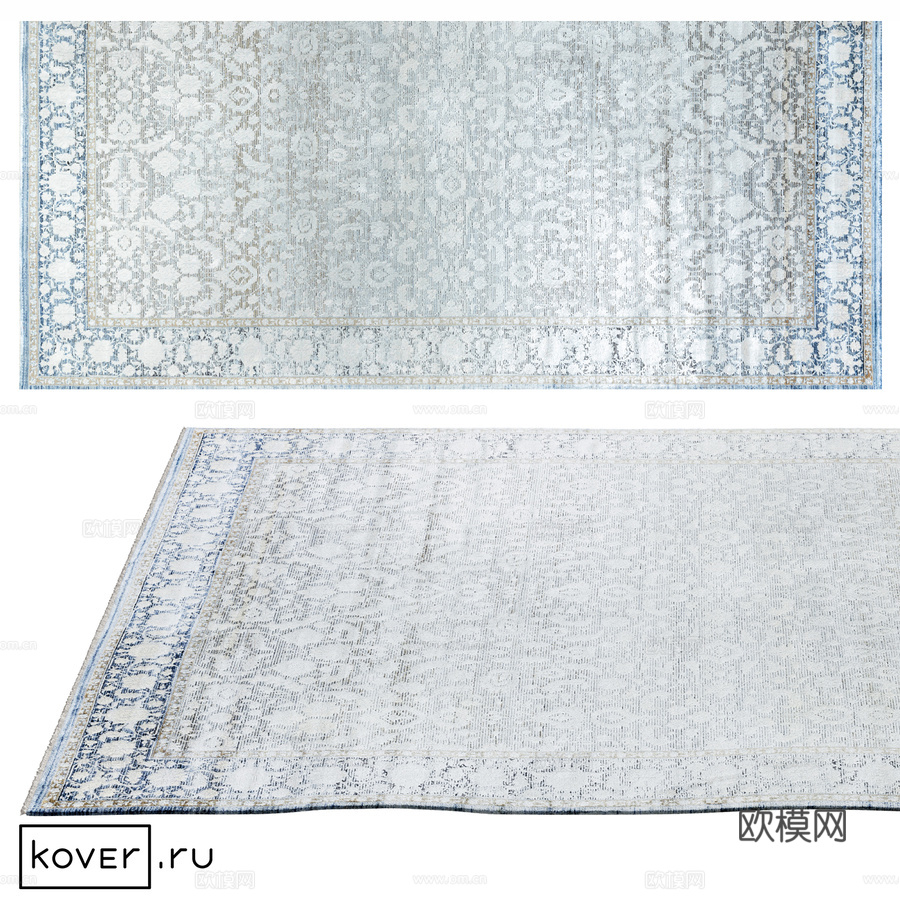 地毯“SALVATORE公寓”DB44B-BLUN-GRE3d模型下载