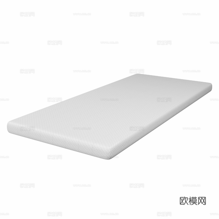 OM DIWO Kolomna 90x200解剖学弹簧床垫3d模型下载