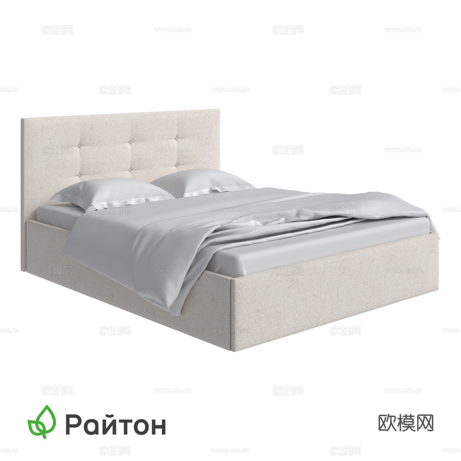 Forsa床3d模型下载