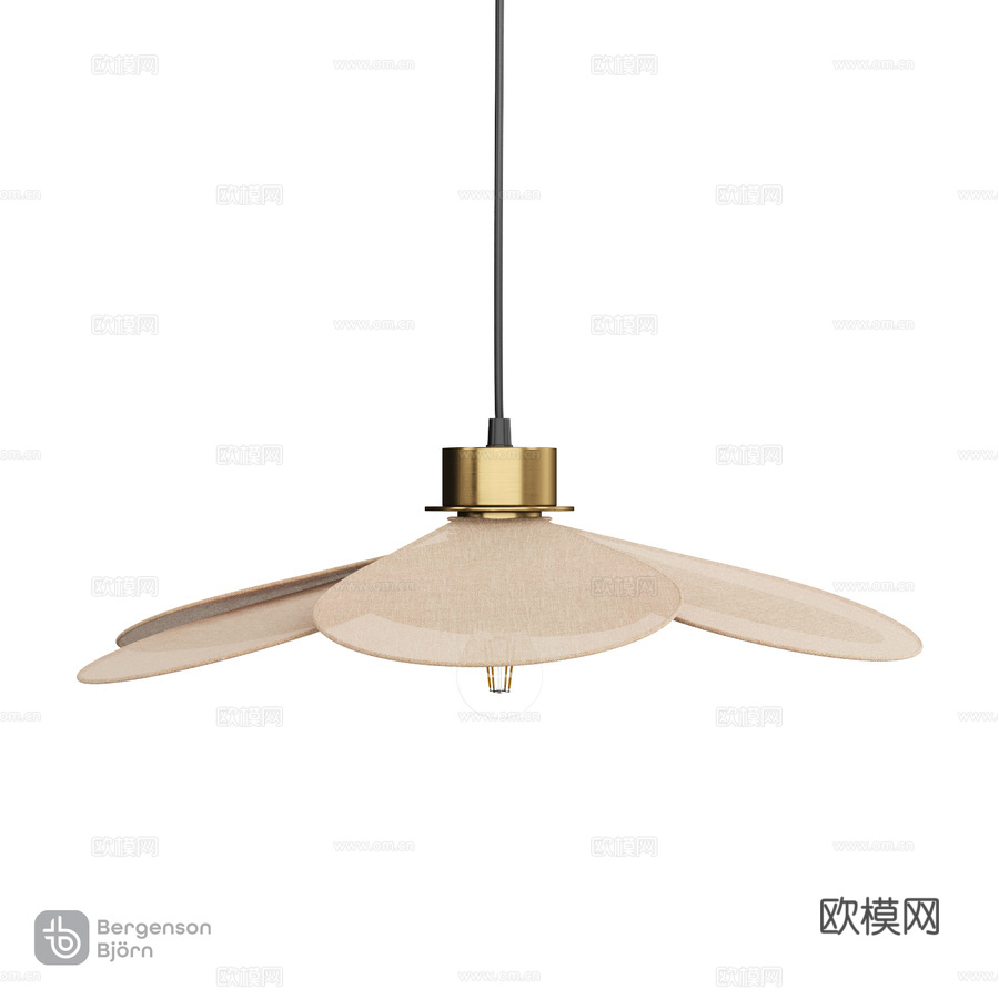 OM_吊灯卡米尔，伯格森·比约恩3d模型下载