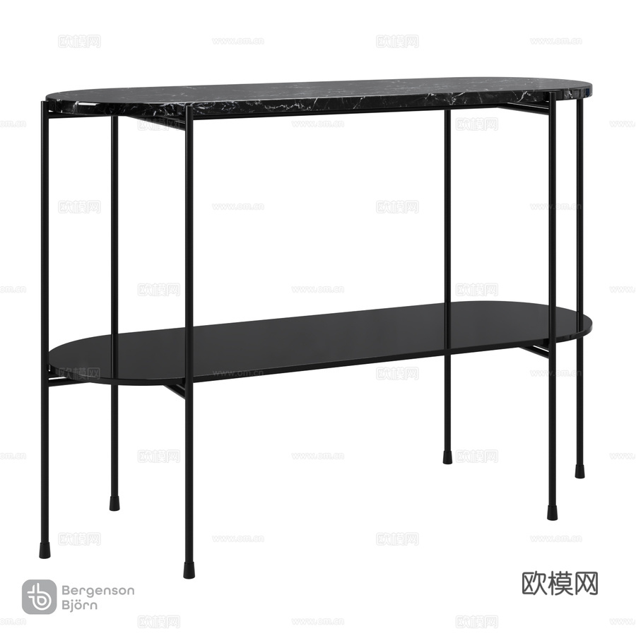 OM_西格丽德边几，伯格森·比约恩设计3d模型下载