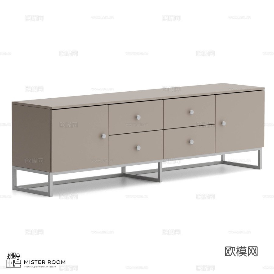OM Mister Room 电视柜 STANDART ST3d模型