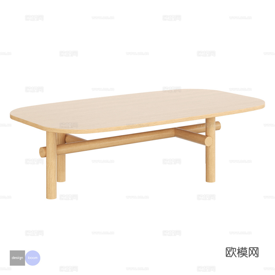 奥塔尔咖啡桌，Designboom3d模型
