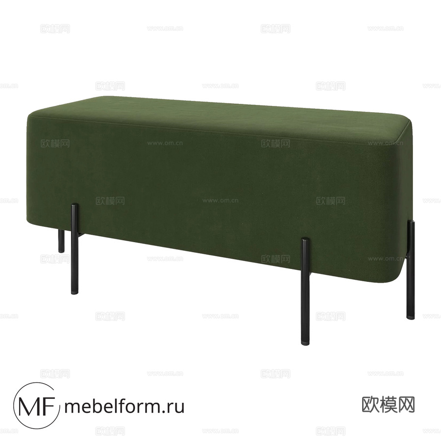 OM长凳MOLLY 100cm3d模型下载