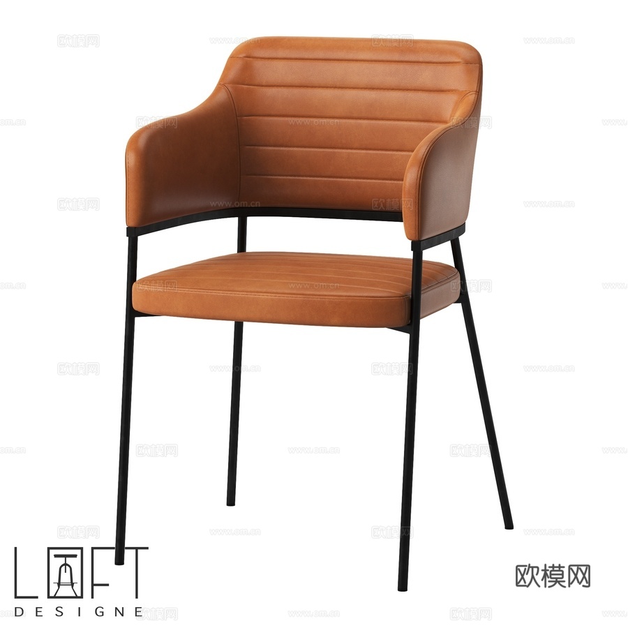 LoftDesigne 30540型号椅子3d模型下载