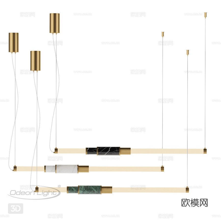 Odeon Light 4359 14L, 4360 14L3d模型下载