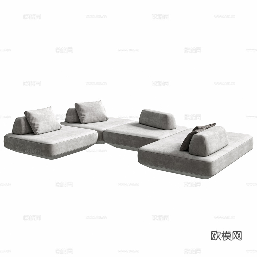 OM沙发 fa Bello3d模型3d模型