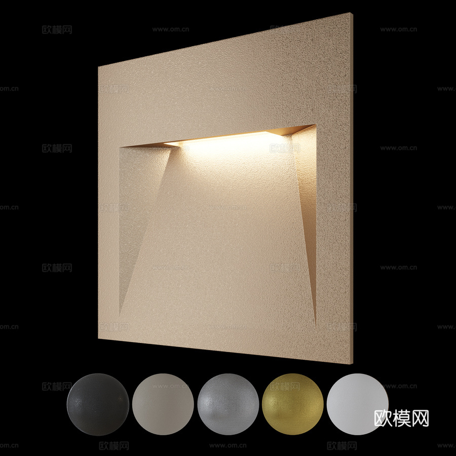 Step Light Steps S1760-黄铜。青铜户外3d模型3d模型下载