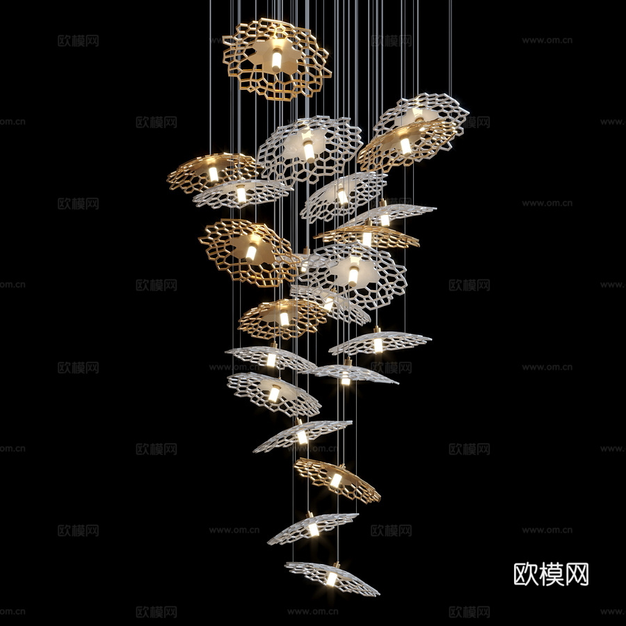 光组合 Vargov®设计 - LC04263d模型下载