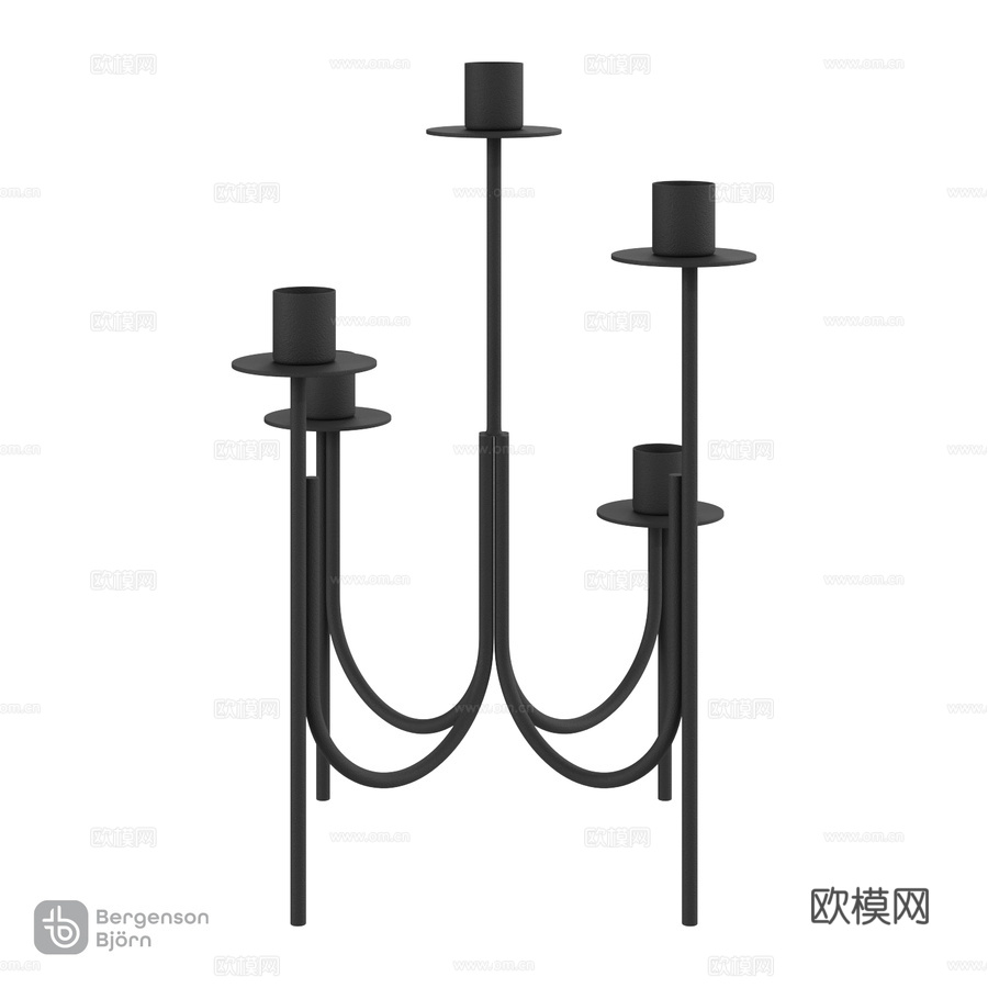 OM_弗拉姆烛台，伯格森·比约恩3d模型下载