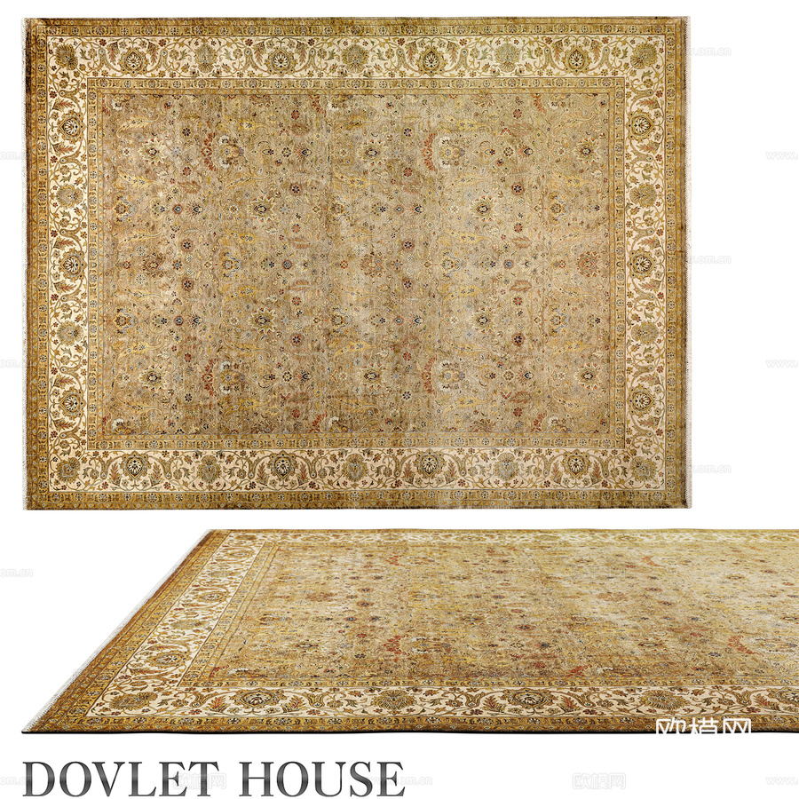 OM地毯 DOVLET HOUSE (art. 2369)3d模型下载