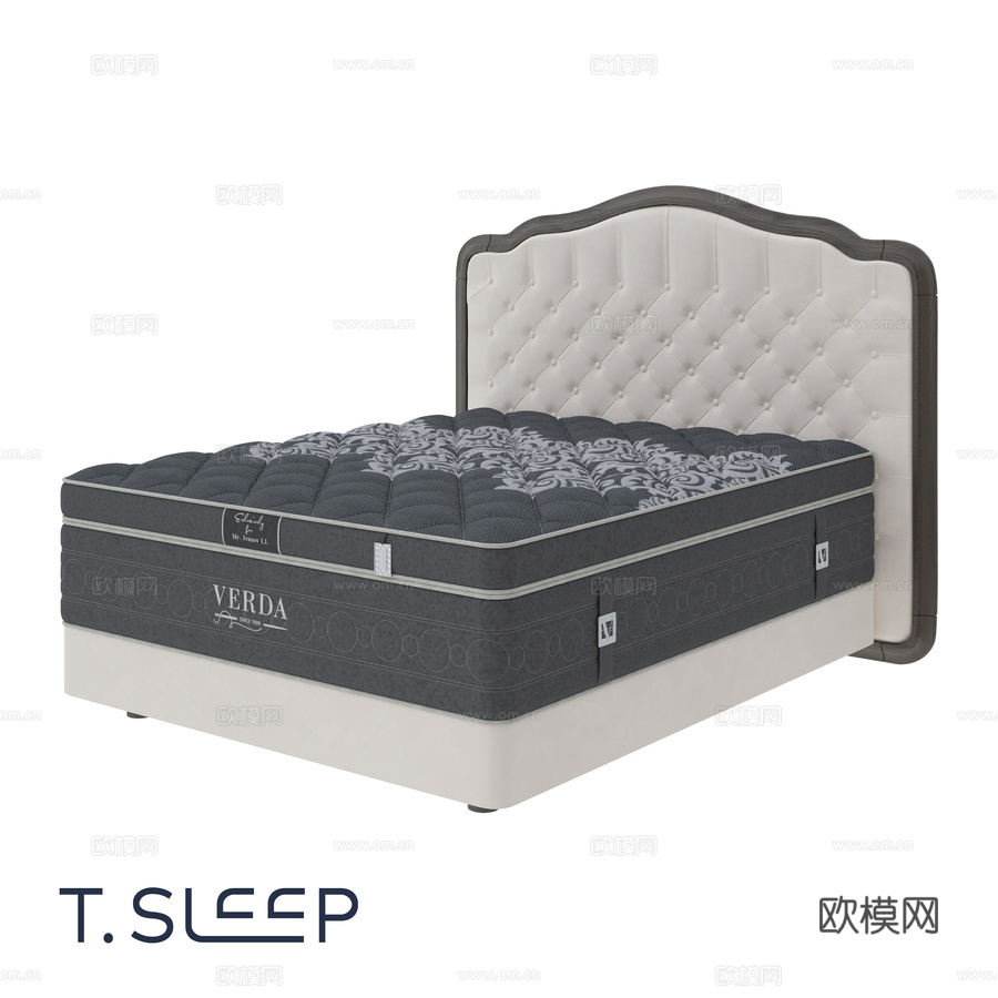 威尼斯经典睡眠系统3d模型