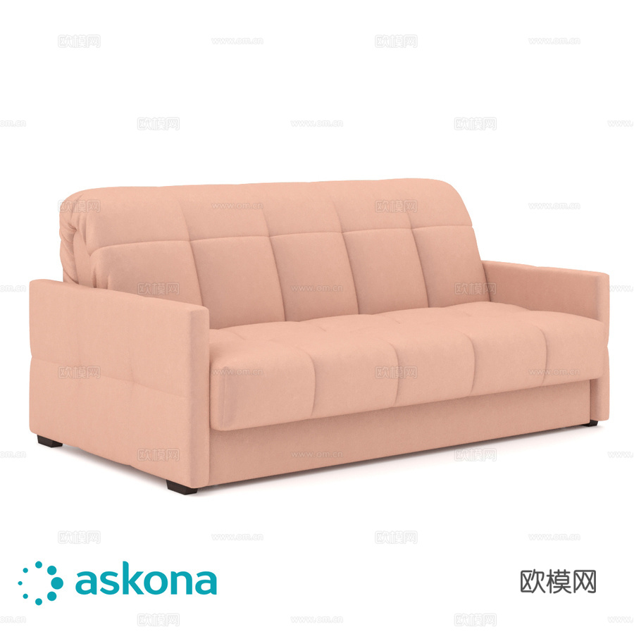 直线沙发Carina Nova（Karina Nova）3d模型下载