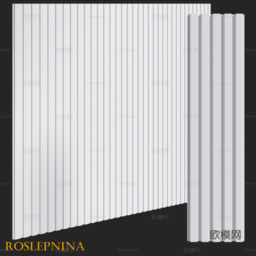 3D面板 VIGO（RosLepnina出品）3d模型