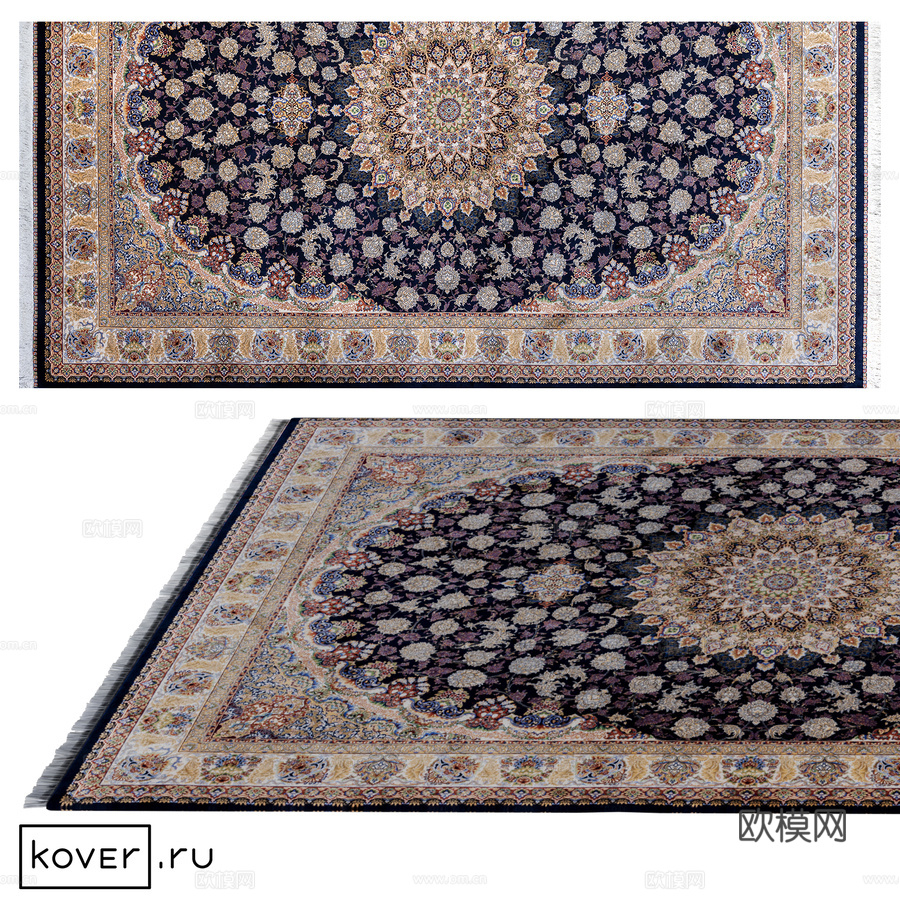 地毯“QUM系列” 222-DBL Art de Vivre3d模型下载
