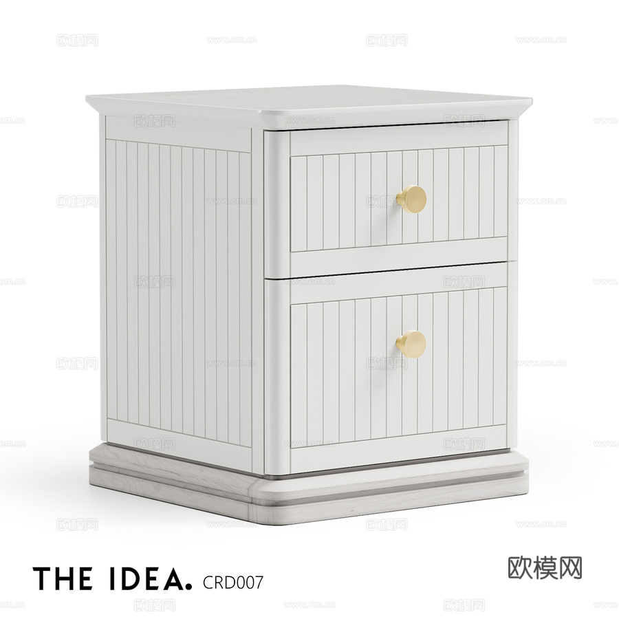 OM THE-IDEA 床头柜 CRD0073d模型下载