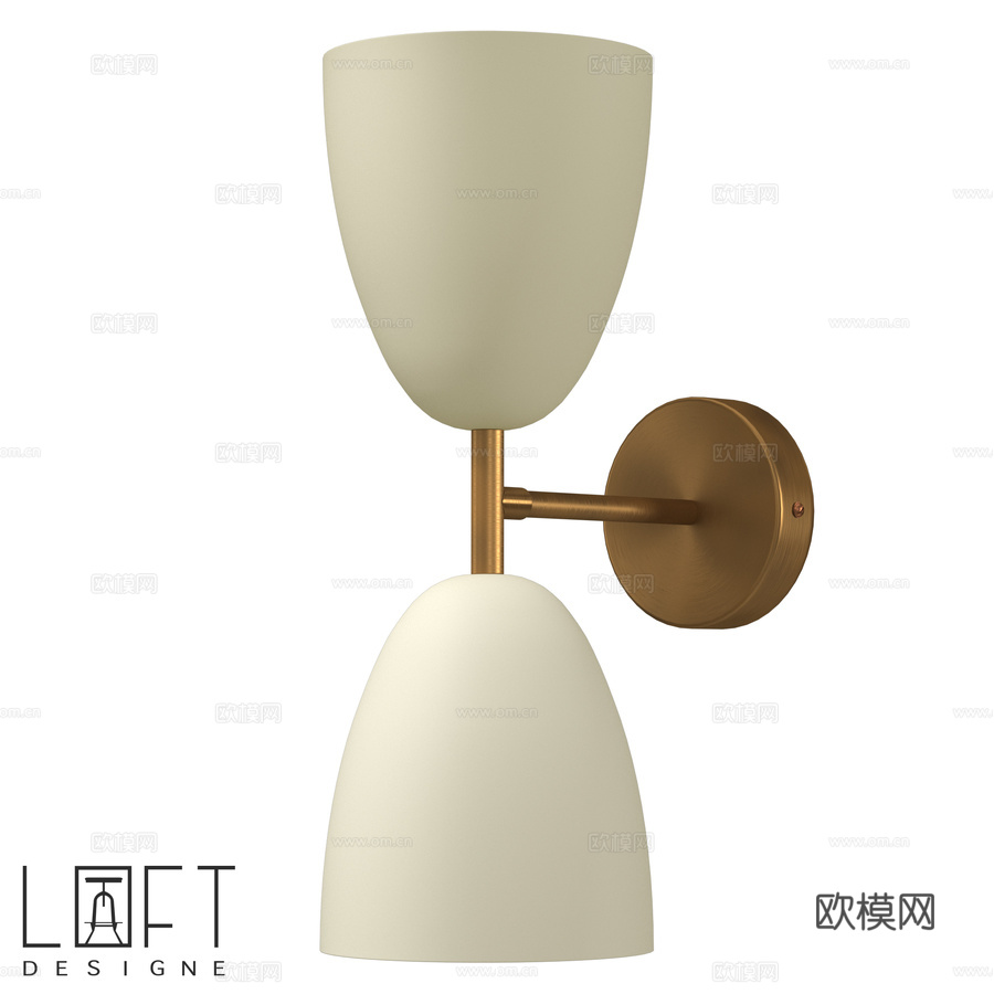 壁灯 LoftDesigne 10405 型号3d模型下载
