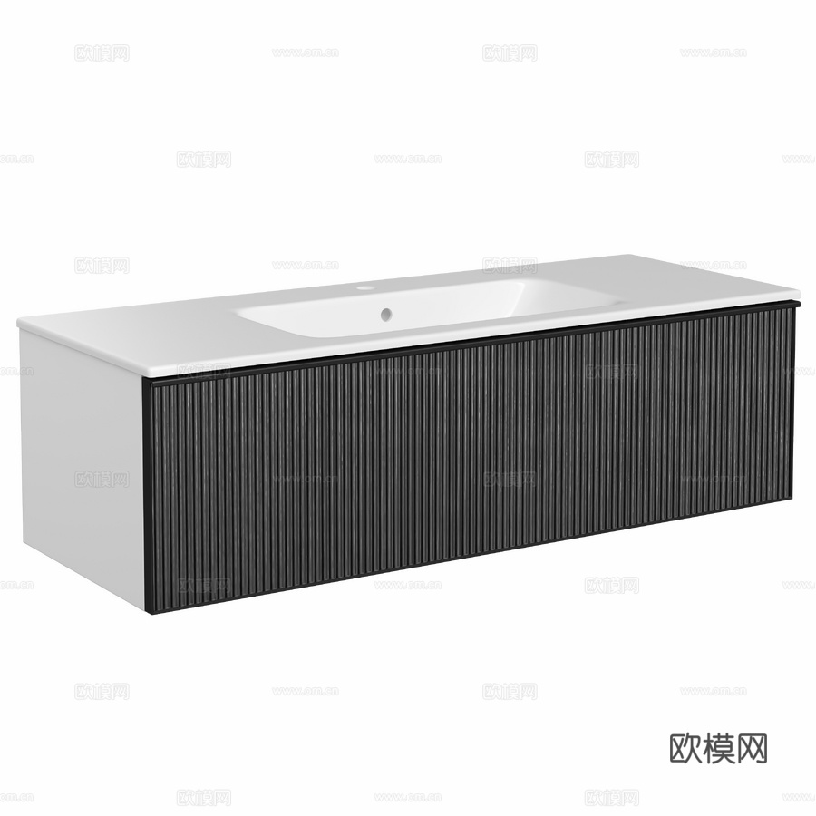 OM 带洗脸盆柜 STWORKI Levanger 1203d模型下载