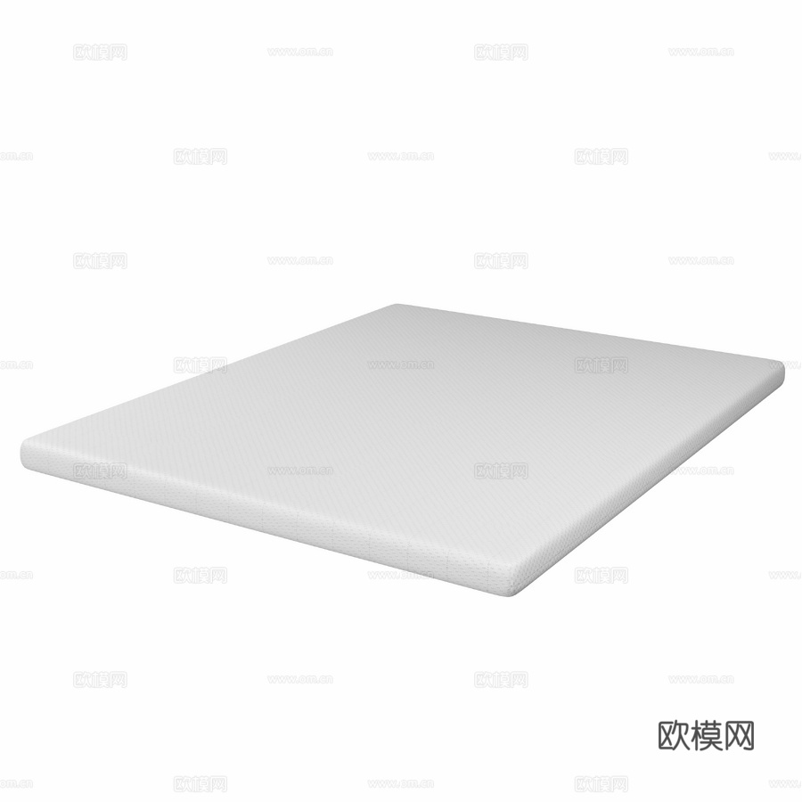 OM DIWO Kolomna 床垫 160x200，人体工3d模型下载