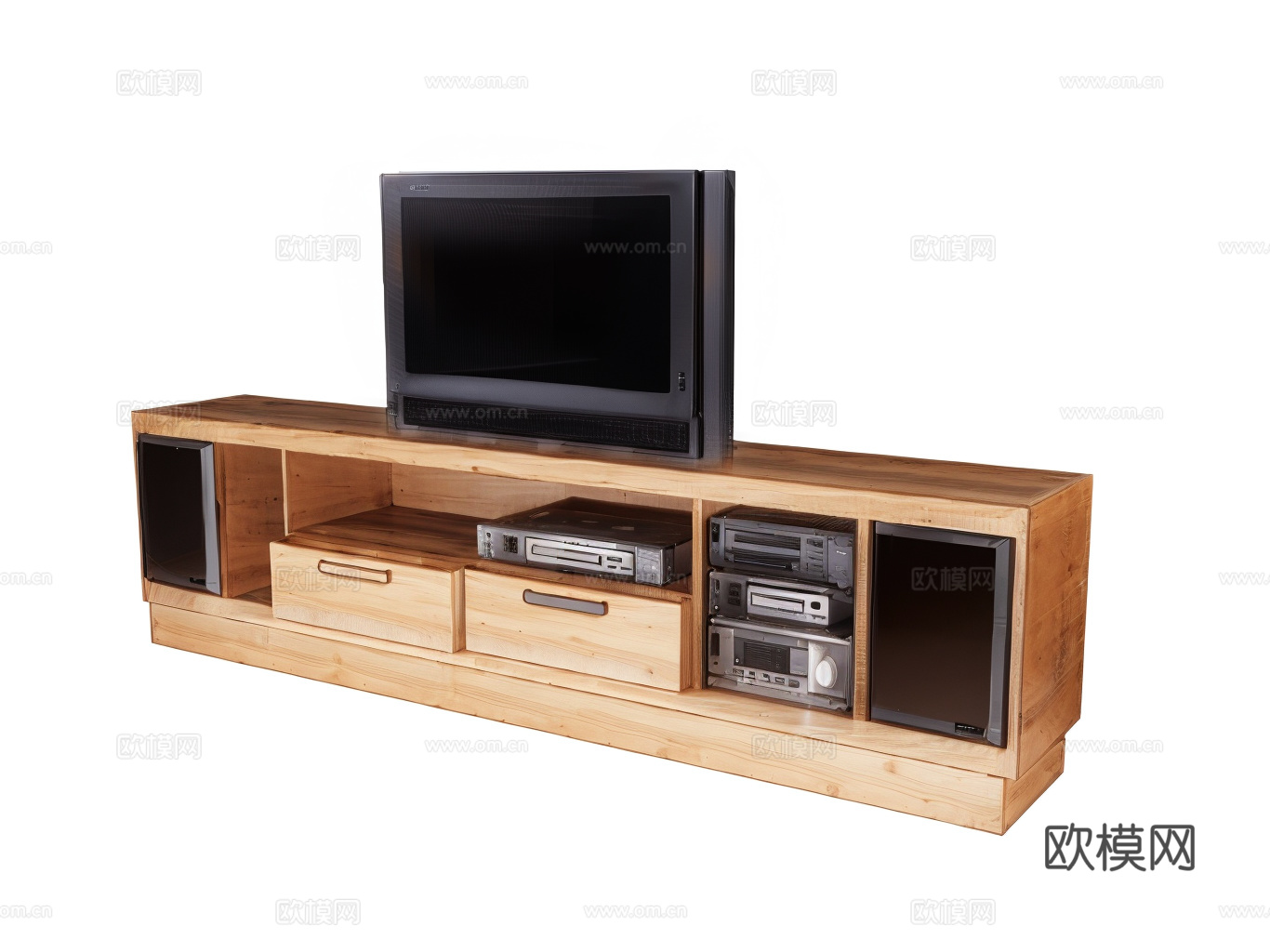 电视柜su模型