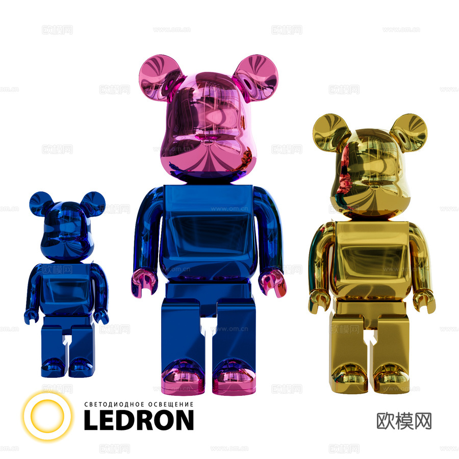 BEAR摆件3d模型下载