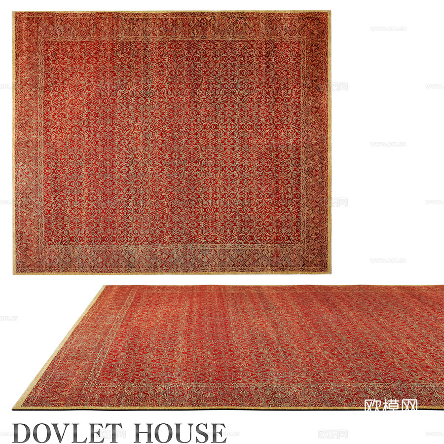 OM地毯 DOVLET HOUSE (art 2551)3d模型下载