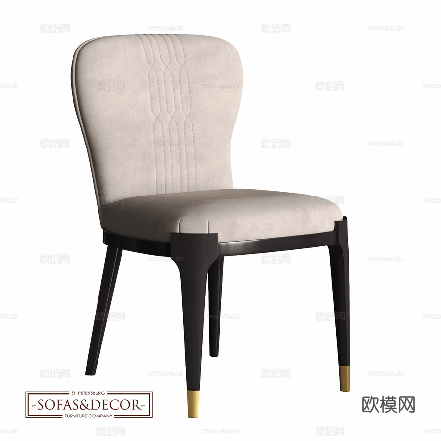 沙发与装饰椅 SD-6873d模型下载