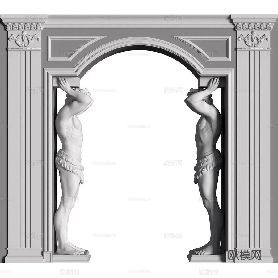 第29号开口3d模型下载