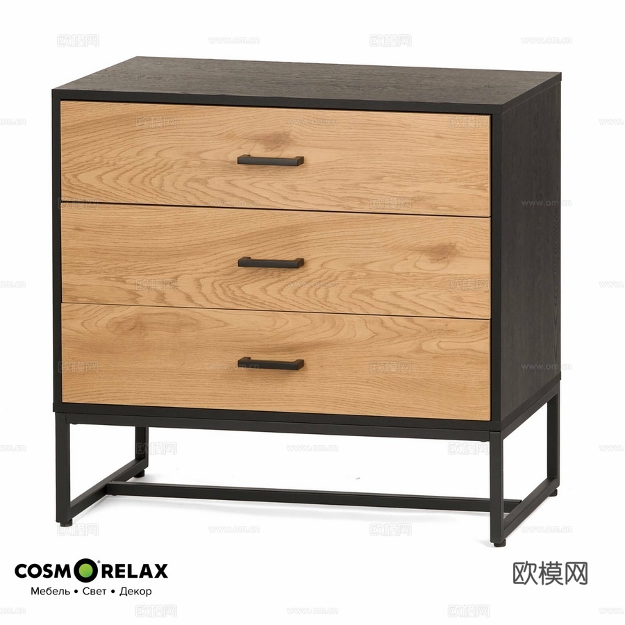 Cosmo Pombal 80x75抽屉柜3d模型下载