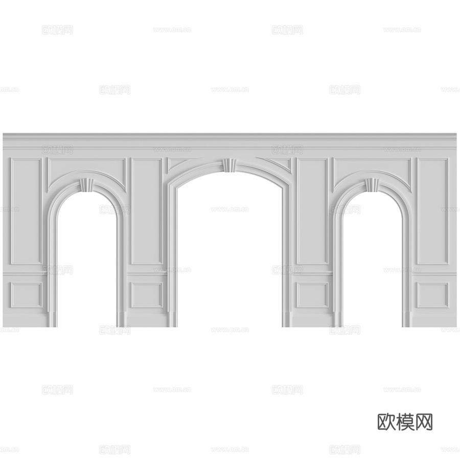 墙面装饰材料107号3d模型下载